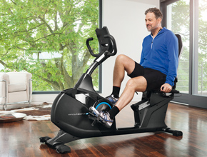 metalsport - recumbent bike linea home fitness